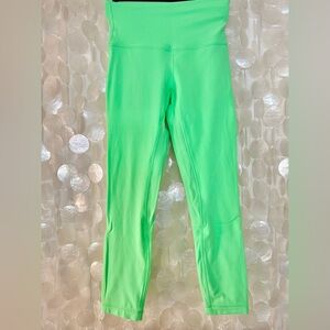 Lululemon ALIGN High Rise 23” Legging 💚 Neon Green / Scream Green Women’s 2